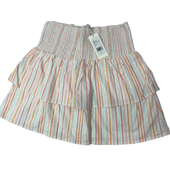 Vineyard vines Performance‎ Harbor Smocked Skirt NWT Size Small Neon Rosa - Picture 1 of 3